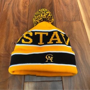 Gustavus College NWOT Pom Beanie